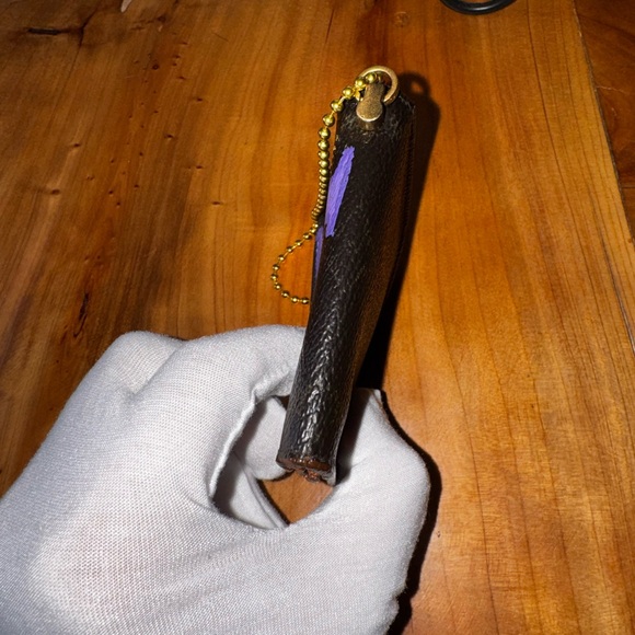 Louis Vuitton Monogram Porte Monnaie Gousset Coin Purse wallet reinvented - Picture 9 of 13